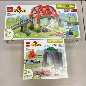 LEGO DUPLO Train Track Set 2 Boxes NEW!